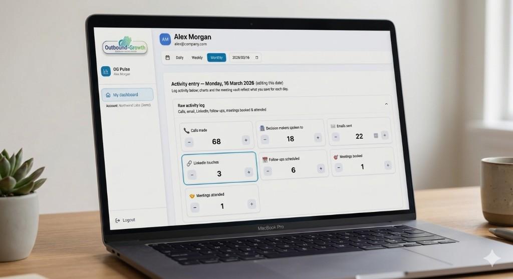 OG Pulse outbound dashboard preview